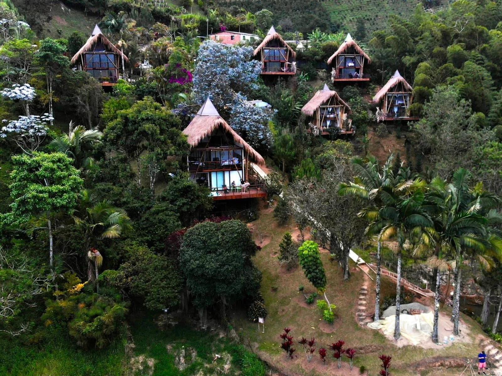 Ibuku Hotel Guatape - Chalets Exteriör bild